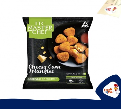 ITC Master Chef Cheesy Corn Triangles 320gms